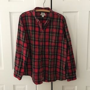 L.L Bean relaxed fit flannel